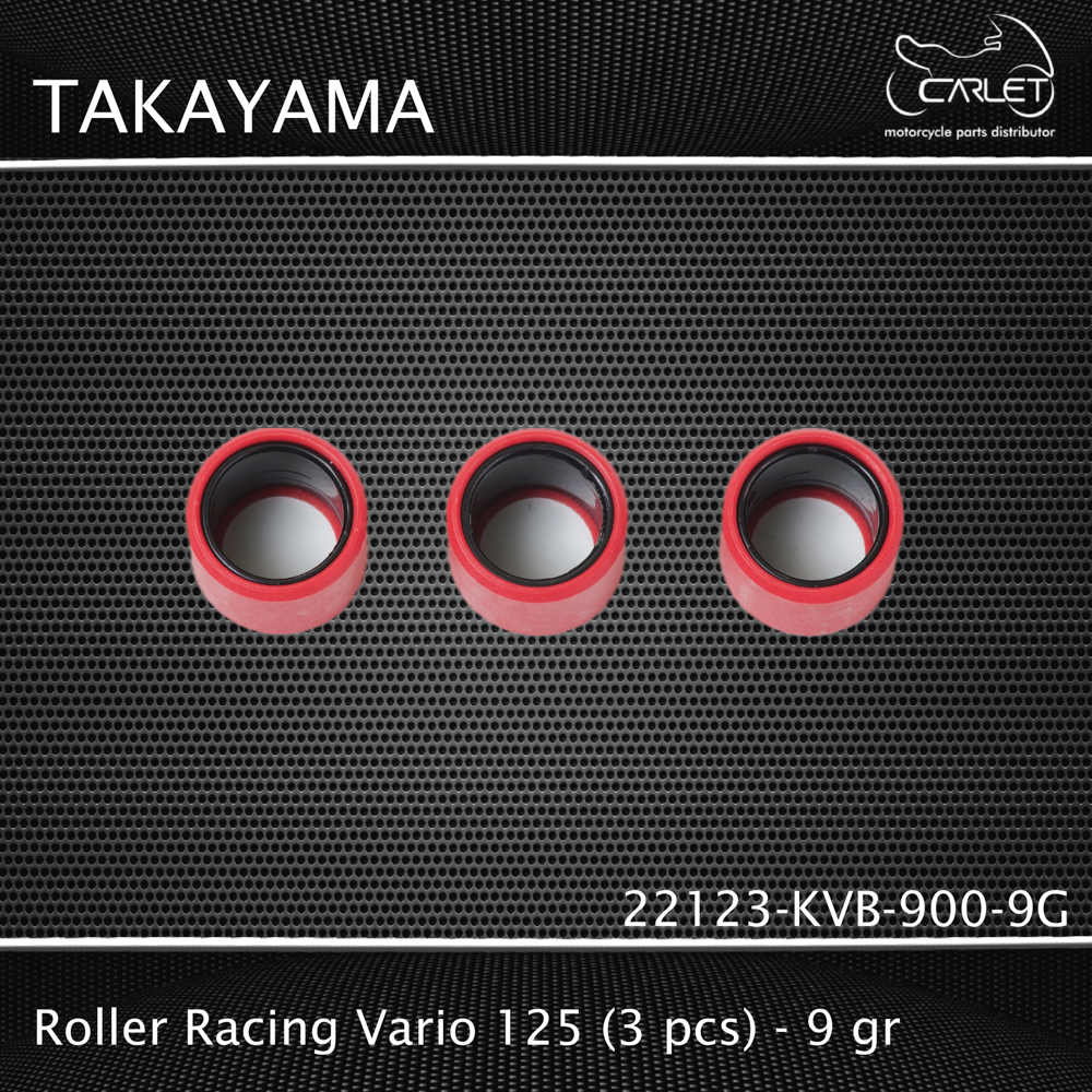 Takayama Roller Primary KWN Vario 125 FI / 150 / 160 / PCX 125 / 150 / 160 (3 PCS)