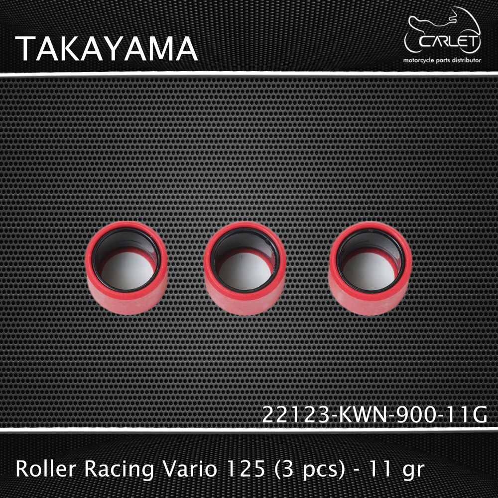 Takayama Roller Primary KWN Vario 125 FI / 150 / 160 / PCX 125 / 150 / 160 (3 PCS)