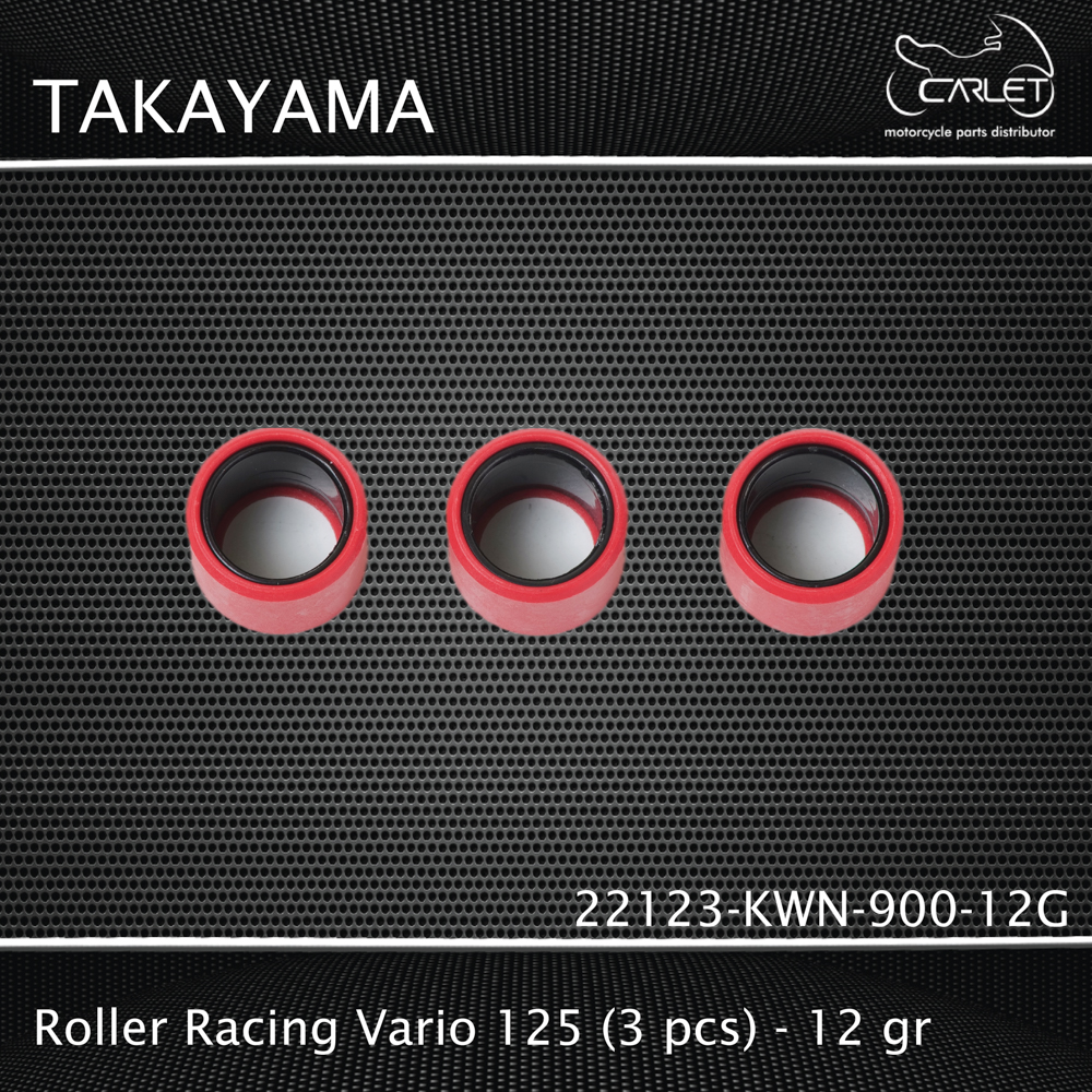 Takayama Roller Primary KWN Vario 125 FI / 150 / 160 / PCX 125 / 150 / 160 (3 PCS)