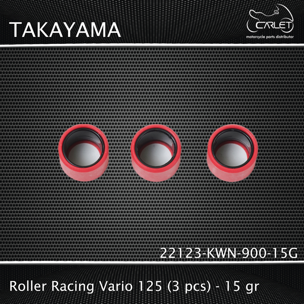 Takayama Roller Primary KWN Vario 125 FI / 150 / 160 / PCX 125 / 150 / 160 (3 PCS)