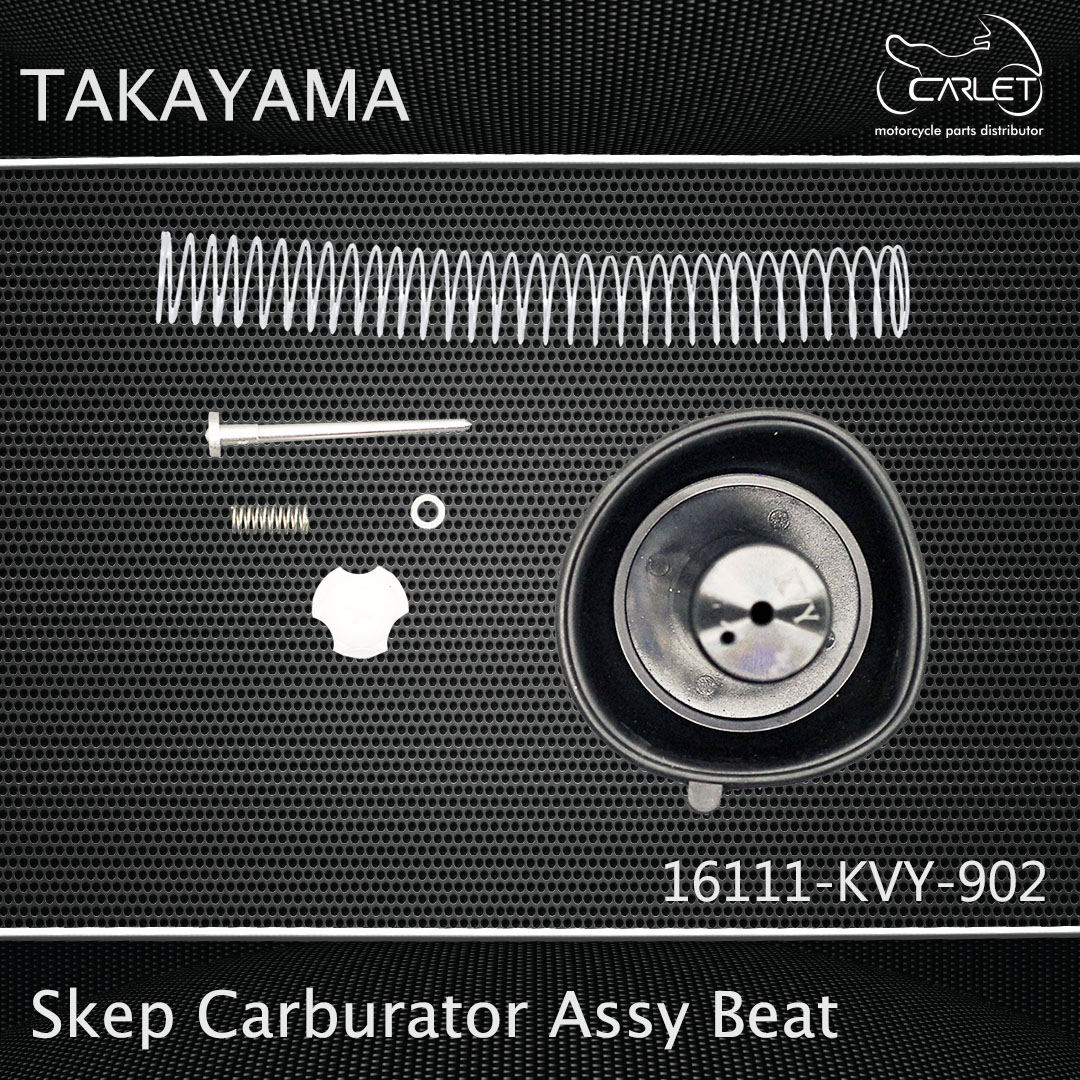 Takayama Skep Carburator Assy + Per KVY Beat (Vacum)