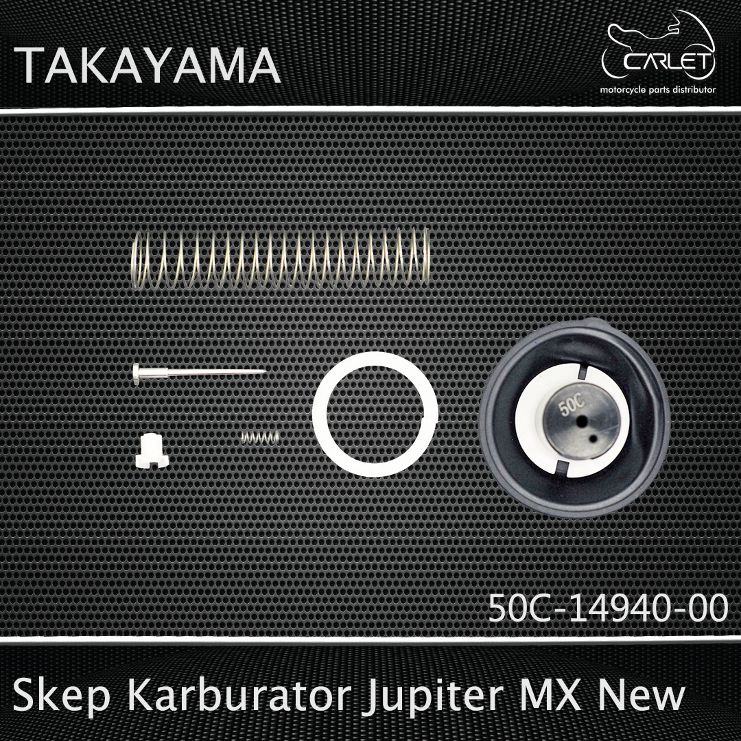 Takayama Skep Carburator Assy + Per Jupiter MX New