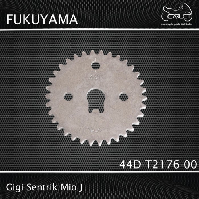 Fukuyama Gir Gear Rantai Teming / Gigi Sentrik Mio J (34T)